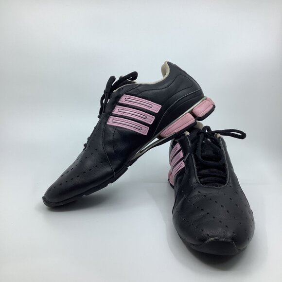 Adidas Women's Black & Pink Running Shoes - Picture 7 of 8